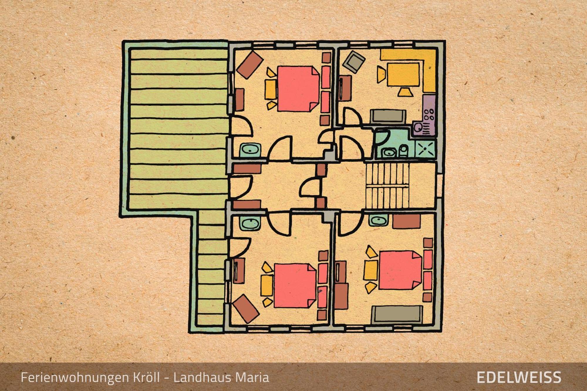 Ferienwohnungen Kroll - Appartements Viktoria Und Landhaus Maria Mayrhofen Chambre photo